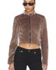 CULTNAKED CULTNAKED Faux Fur Motorsport Jacket - 2