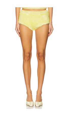 CULTNAKED CULTNAKED Micro Faux Fur Shorts