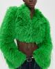 Cultnaked Cultnaked Mini Purrr Coat Green - 2