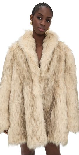 Cultnaked Cultnaked Purrr Coat Beige One
