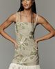 Curaae Carmelia Linen Fringe Mini Dress - 1
