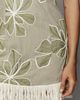 Curaae Carmelia Linen Fringe Mini Dress - 2