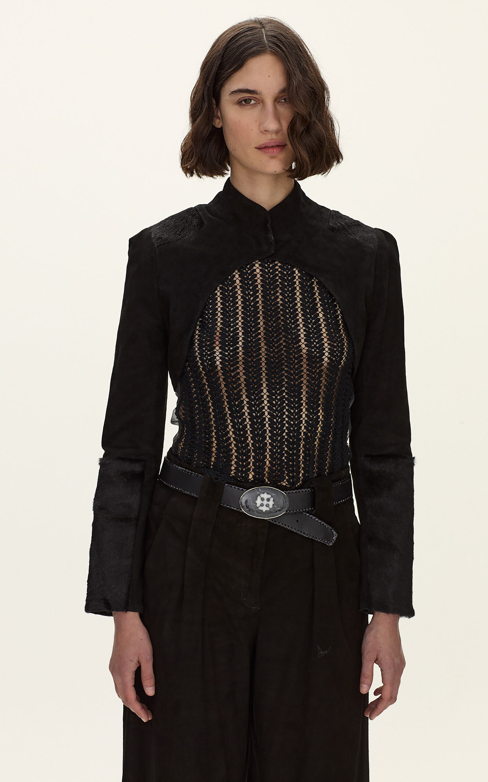 Curatoria Curatoria Oval Cruz Belt