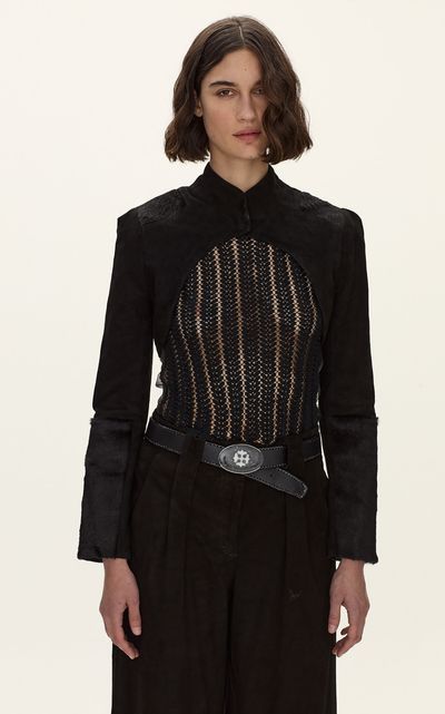 Curatoria Curatoria Oval Cruz Belt