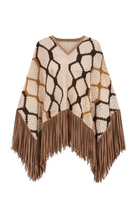 Curatoria Curatoria Viento Chaguar Short Poncho