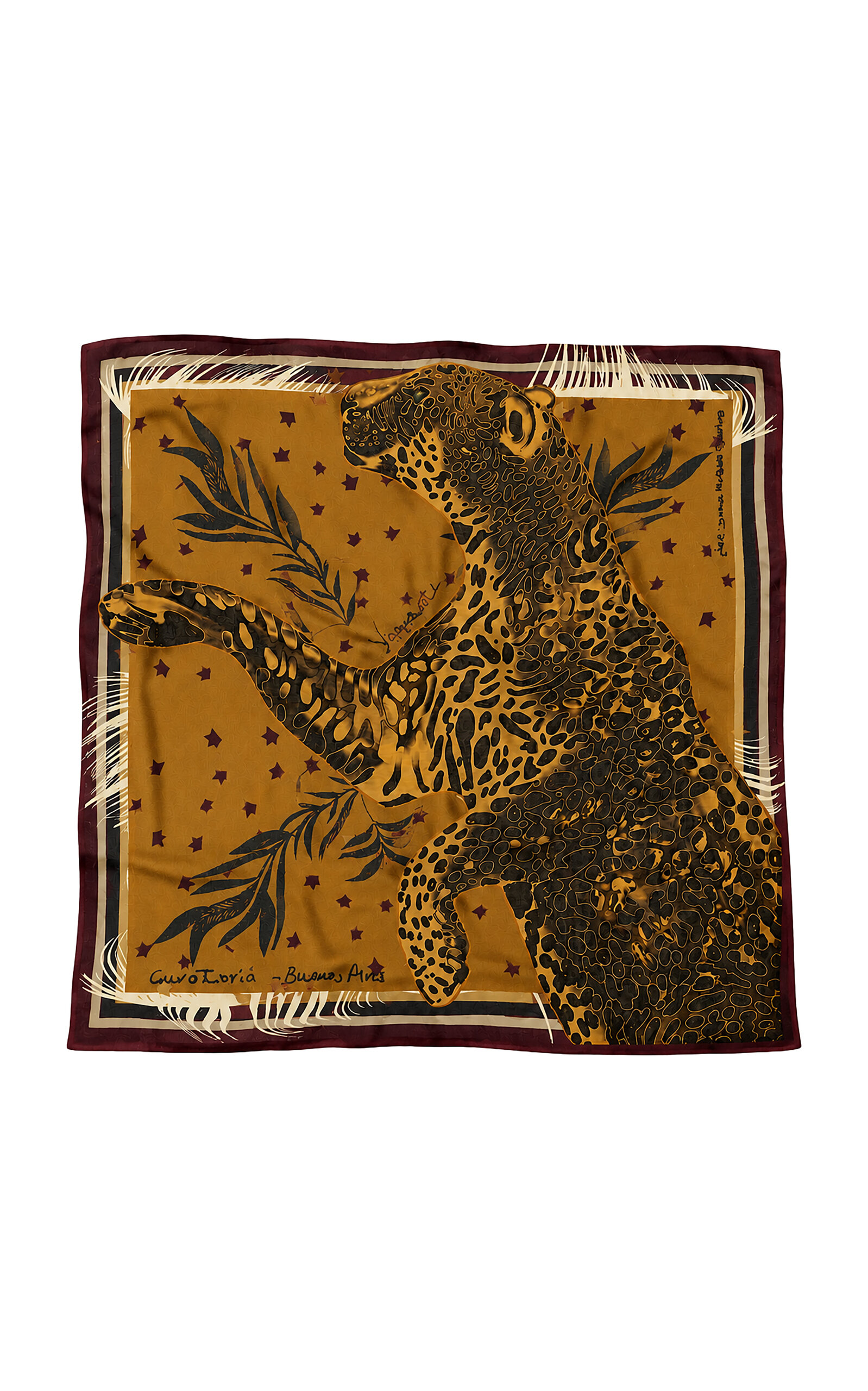 Curatoria Curatoria Yaguarete Chiffon Foulard