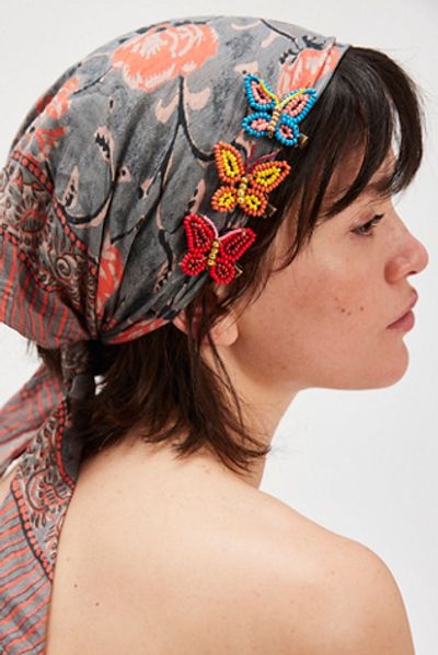 Curried Myrrh Kocho Butterfly Clips, Set of 3