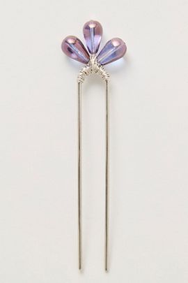 Curried Myrrh Manju Teardrop Hair Pin