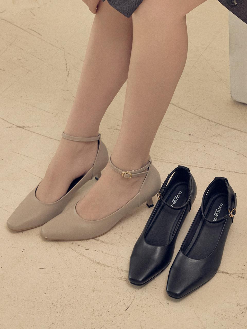 CUSTOMADE WOMAN 5cm Strap Pumps Heel Ava (CW0077BE)
