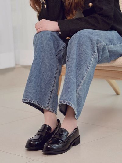 CUSTOMADE WOMAN Hayden Basic Penny Loafer_Brown
