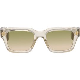 Cutler and Gross Cutler and Gross Beige 1432 Square Sunglasses