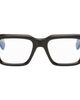 Cutler and Gross Cutler and Gross Black 1432 Square Optical Glasses - 1