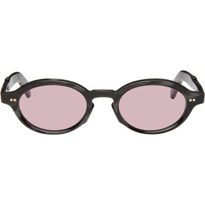 Cutler and Gross Cutler and Gross Black GR13 Oval Sunglasses