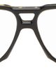 Cutler and Gross Cutler and Gross Brown & Black 9782 Aviator Glasses - 1