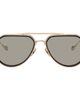 Cutler and Gross Cutler and Gross Gold The Great Frog Edition Triumph Aviator Sunglasses - 1