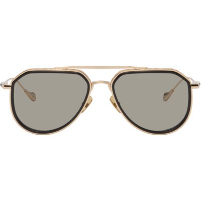 Cutler and Gross Cutler and Gross Gold The Great Frog Edition Triumph Aviator Sunglasses
