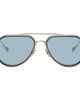 Cutler and Gross Cutler and Gross Silver The Great Frog Edition Triumph Aviator Sunglasses - 1