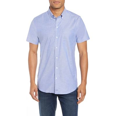 Cutter & Buck Cutter & Buck Classic Fit Short Sleeve Button-Down Oxford Shirt