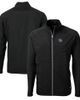 Cutter & Buck Men's Cutter & Buck Black Lehigh Valley IronPigs Adapt Eco Knit Hybrid Recycled Full-Zip Jacket  - 1