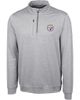 Cutter & Buck Men's Cutter & Buck Heather Gray Pittsburgh Steelers Big & Tall Stealth Quarter-Zip Pullover Jacket  - 1