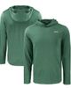 Cutter & Buck Men's Cutter & Buck Hunter Green New York Jets Primary Logo Coastline Epic Comfort Eco Recycled Long Sleeve Hoodie T-Shirt  - 1