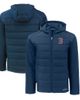 Cutter & Buck Men's Cutter & Buck Navy Boston Red Sox Evoke Hybrid Eco Softshell Recycled Full-Zip Hoodie  - 1