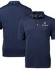 Cutter & Buck Men's Cutter & Buck Navy PGA TOUR Volunteers Big & Tall Virtue Eco Pique Tile Print Recycled Polo  - 1