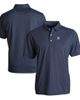 Cutter & Buck Men's Cutter & Buck Navy/White New York Yankees Pike Eco Symmetry Print Stretch Recycled Polo  - 1