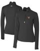 Cutter & Buck Women's Cutter & Buck Black El Paso Chihuahuas Traverse DryTec Stretch Quarter-Zip Pullover Top  - 1