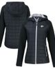 Cutter & Buck Women's Cutter & Buck Black Kansas City Chiefs Rainier PrimaLoft Eco Hybrid Full-Zip Hoodie Jacket  - 1