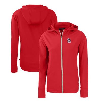 Cutter & Buck Women's Cutter & Buck Red St. Louis Cardinals Daybreak Eco Recycled Full-Zip Hoodie 
