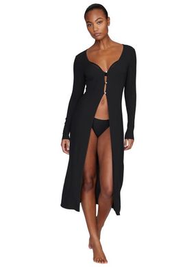 CUUP CUUP The Long Button Cardigan - Modal Silk Rib
