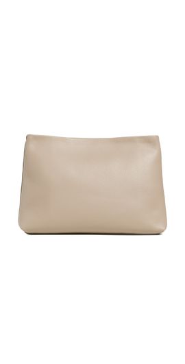 Cuyana Cuyana Medium Zipper Pouch Stone One