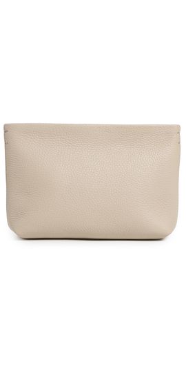 Cuyana Cuyana Mini Zipper Pouch Stone One