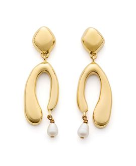 Cuyana Cuyana Nube Pearl Earrings