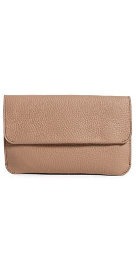 Cuyana Cuyana System Flap Clutch Cappuccino One