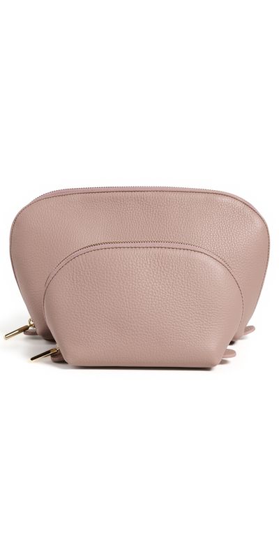 Cuyana Cuyana Travel Case Set Soft Rose One
