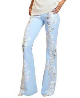 Cynthia Rowley Cynthia Rowley Metallic Bonded Pants