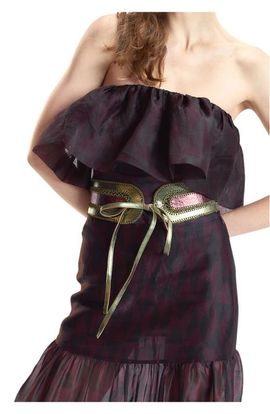 Cynthia Rowley Cynthia Rowley Organza Midi Skirt