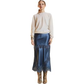 Cynthia Rowley Cynthia Rowley Satin Lace Skirt