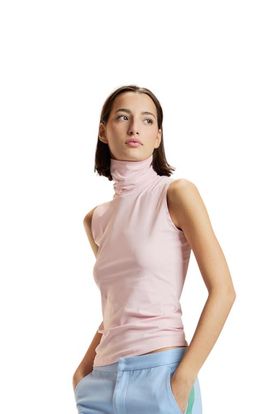 Cynthia Rowley Cynthia Rowley Sutton Sleeveless Turtleneck