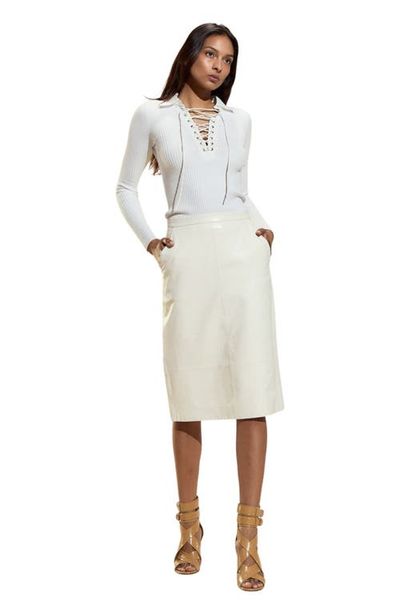 Cynthia Rowley Cynthia Rowley Ues Rib Knit Polo