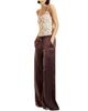 Cynthia Rowley Cynthia Rowley Wide Leg Snap Pants - 2