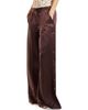 Cynthia Rowley Women's Breakaway Snap-Side Silk-Blend Wide-Leg Pants - 3