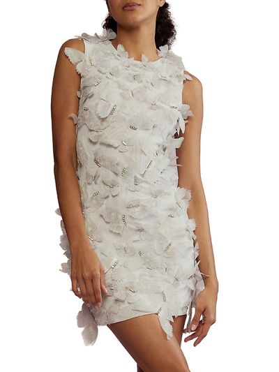 Cynthia Rowley Women's Butterfly-Embellished Minidress