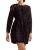 Cynthia Rowley Women's Eyelet Long-Sleeve Minidress - 1