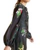 Cynthia Rowley Women's Floral Silk-Blend Puff-Sleeve Minidress - 3