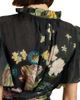 Cynthia Rowley Women's Floral Tie-Waist Ramie Caftan Midi-Dress - 5