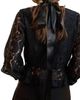 Cynthia Rowley Women's Lace V-Neck Peplum Blouse - 3