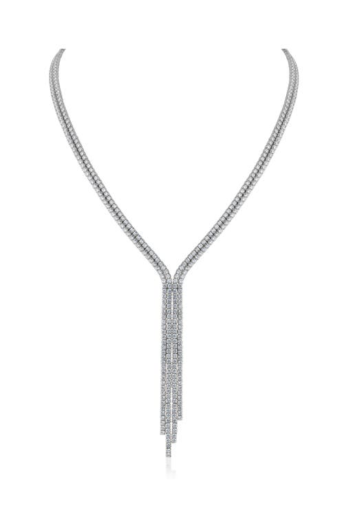 CZ by Kenneth Jay Lane CZ by Kenneth Jay Lane Cubic Zirconia Fringe Necklace